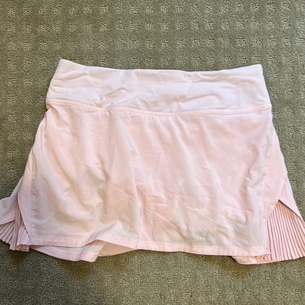 Light Pink tennis Skirt lululemon